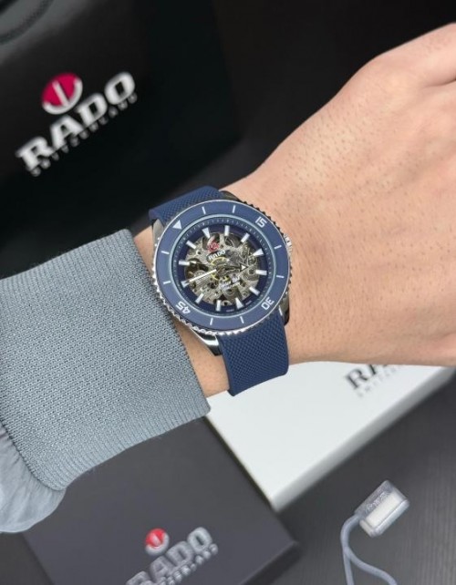 Rad O Captain Cook Automatic Silicone Blue