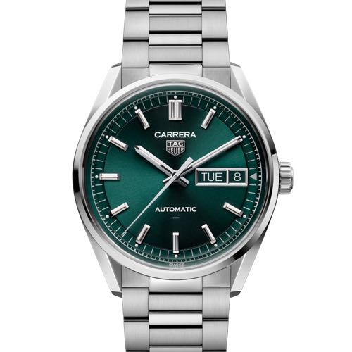 TAG HEUER Carrera Day Date Green Dial