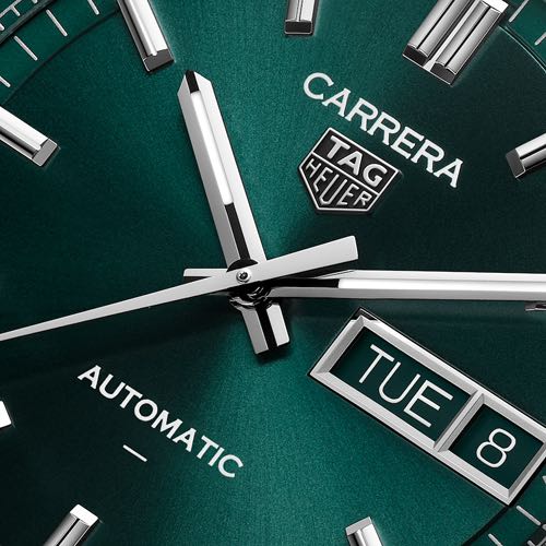 Alternative view of TAG HEUER Carrera Day Date Green Dial