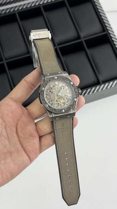 Hublot Printed Automatic Leather Strap (S)