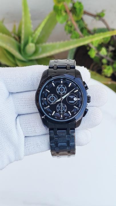TISSOT COUTURIER CHRONO FULL BLACK 386