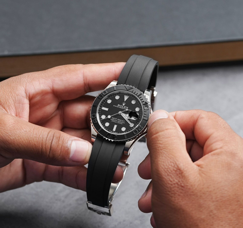 ROLEX YATCH MASTER SILVER