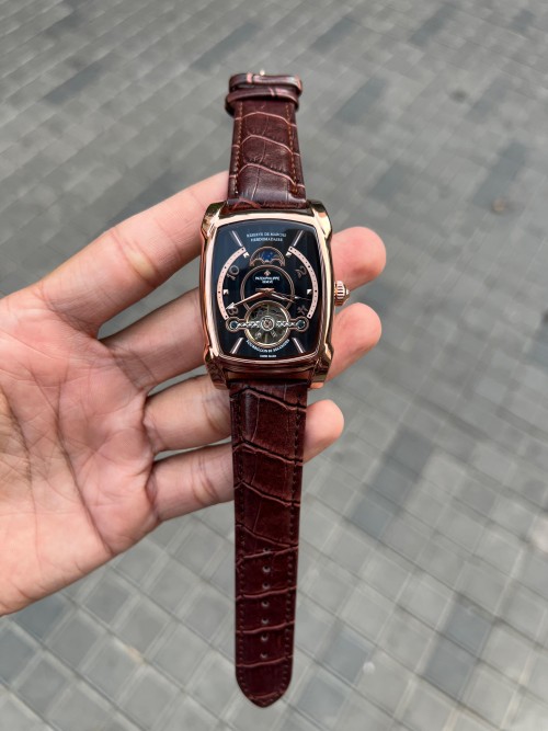 Patek Philipp E Barrel Automatic Rose Brown Premium