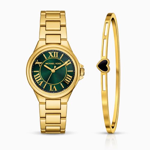 Authentic Grade Michael Kors Analog Watch For Her With Bracelet