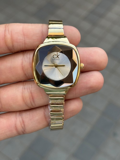 Calvin Klei N Women S Gold White