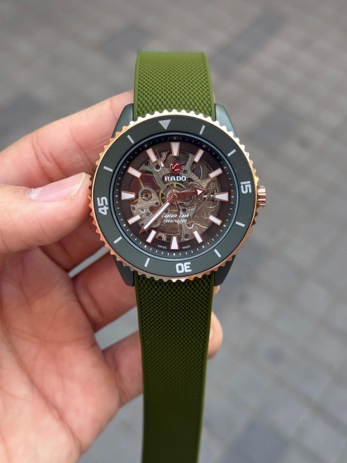 Rad O Captain Cook Automatic Silicone Green