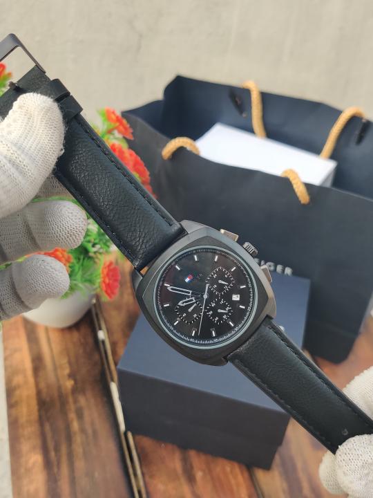 Tommy Hilfiger Chronograph Full Black AT392