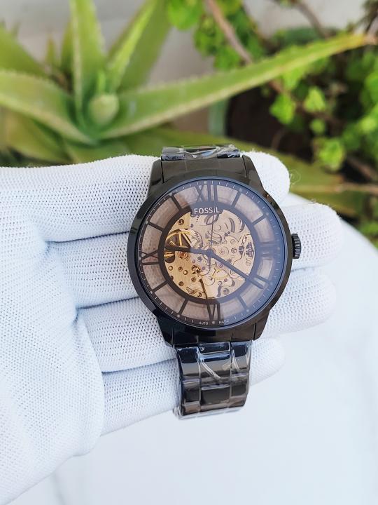 FOSSIL TOWNSMAN AUTOMATIC BLACK BROWN 289