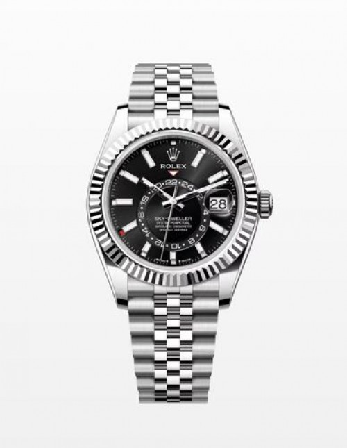 Rolex Sky Dweller Silver Black