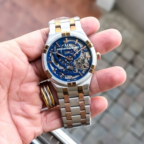 Arman I Exchange Automatic Silver Blue