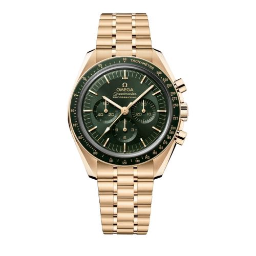 Omega Speedmaster Professional Gold Green