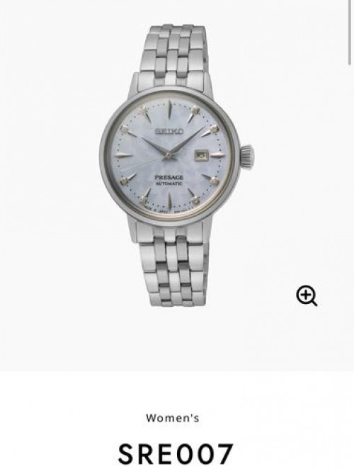 Seiko Presage Cocktail 34mm SRE007 Authentic Store Quality
