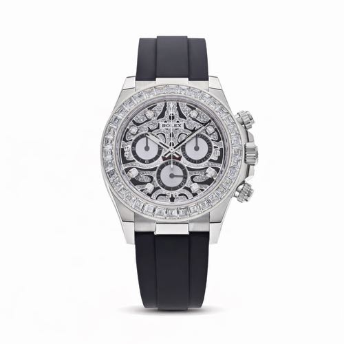 Rolex Daytona Tiger Of Eye Silver