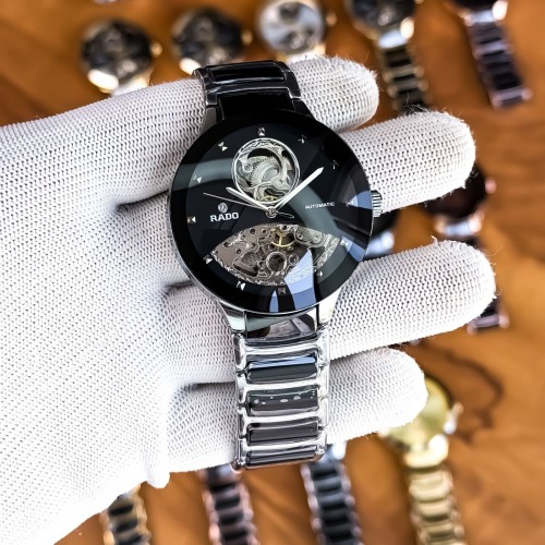 Rad O Automatic Black Silver
