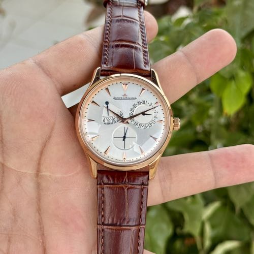 Jaeger Le Coultre Master Ultra Thin Brown Rose Gold