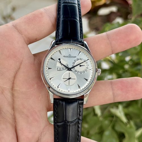 Jaeger Le Coultre Master Ultra Thin Black Silver