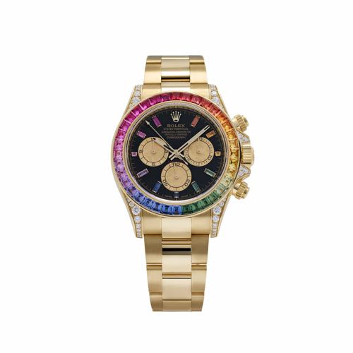 Rolex Daytona Rainbow Diamonds Bezel