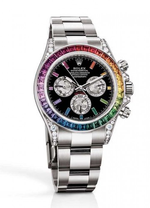 Rolex Daytona Rainbow Diamonds Bezel