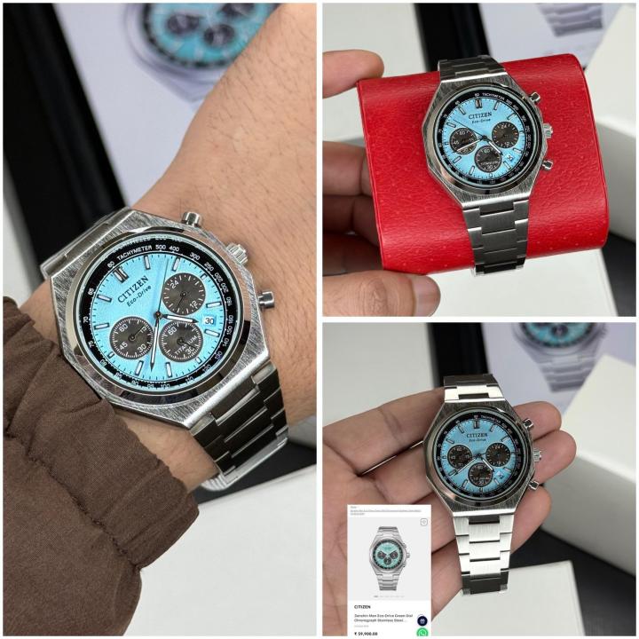 Alternative view of Citizen Zenshin Chrono Super Titanium