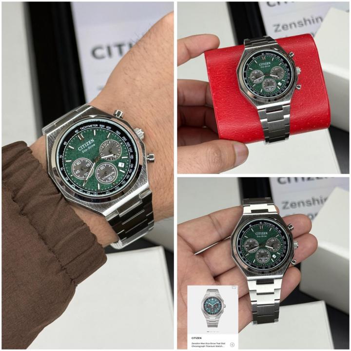 Alternative view of Citizen Zenshin Chrono Super Titanium