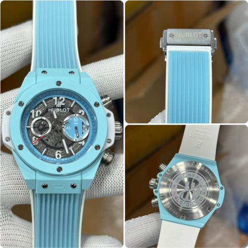 Alternative view of Hublot Big Bang Unico King Sky Blue