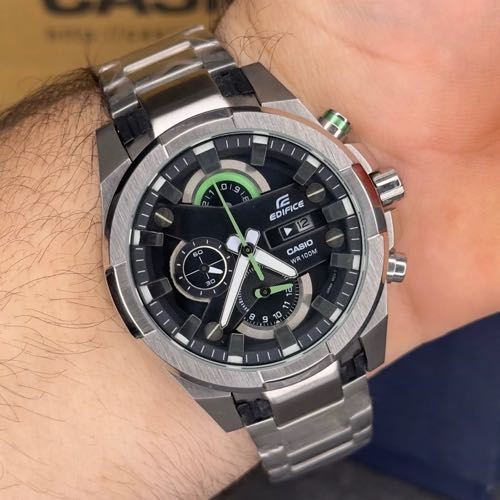 Casio Edifice Black Chronograph 540 EFR