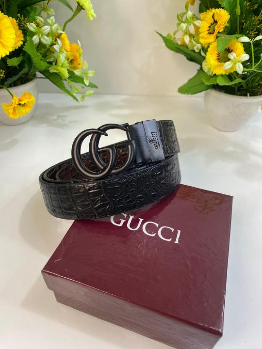 GUCC I REVERSE BELT WID OG BOX DUST BAG 226