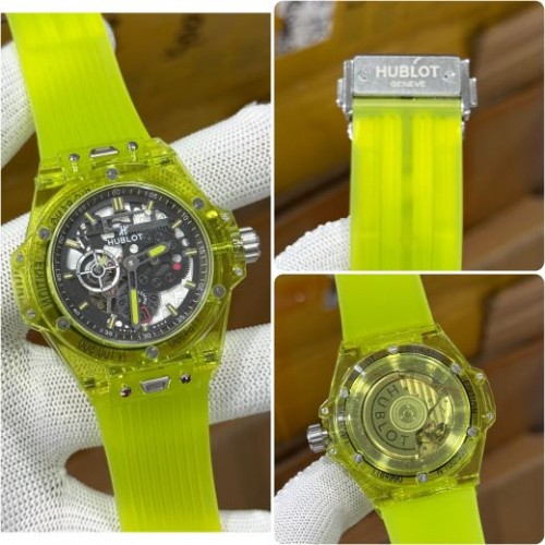 Alternative view of HUBLOT BIG BANG 20TH ANNIVERSARY GREEN AUTOMATIC