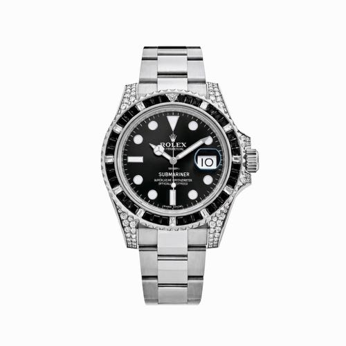 Submariner Oystersteel 40MM Off Catalog Diamond Bezel
