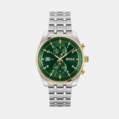 BOSS Sky Traveller Green Dial