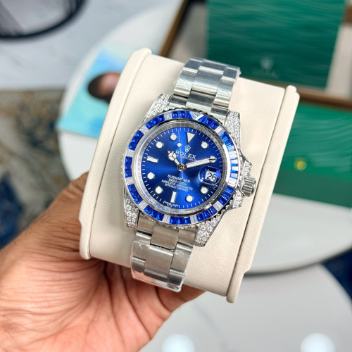 Submariner Oystersteel 40MM Off Catalog Diamond Bezel