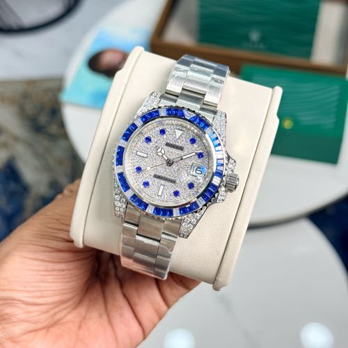 Rolex Submariner Off Catalog Diamond Bezel Diamond Dial