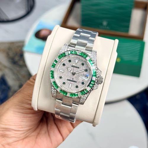 Rolex Submariner Off Catalog Diamond Bezel Diamond Dial