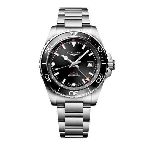 Longines HydroConquest GMT Black