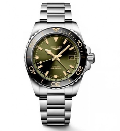 Longines HydroConquest GMT Green