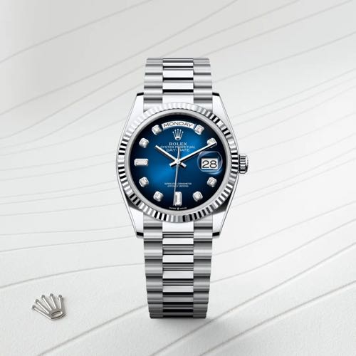 ROLEX DAY DATE BLUE OMBRE DIAL