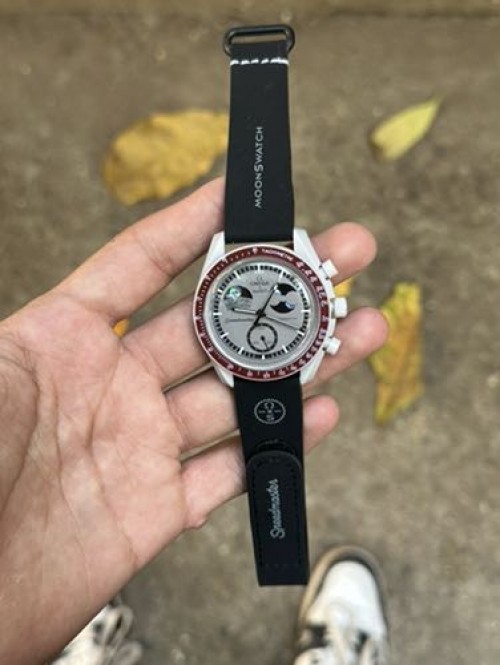 OMEGA SWATCH SUN MOON WORKING