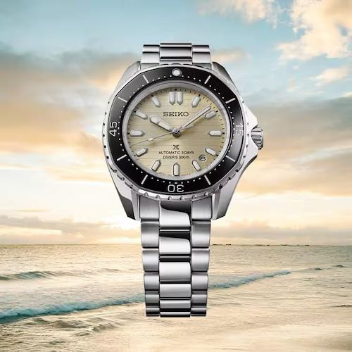 Seiko Prospex Diver S Polygonal In Pearl White SPB481J1