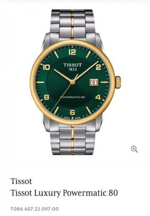 Tissot Luxury Powermatic Authentic Store Quality