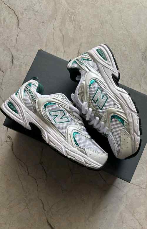 Alternative view of WMN Neww Balance 530 White Green For Her