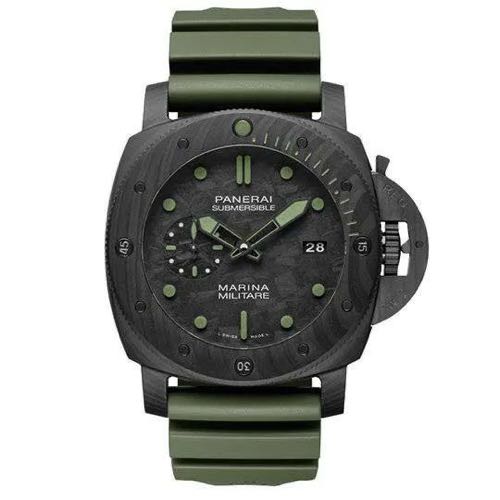 Panerai Submersible Marina Militare Green Black
