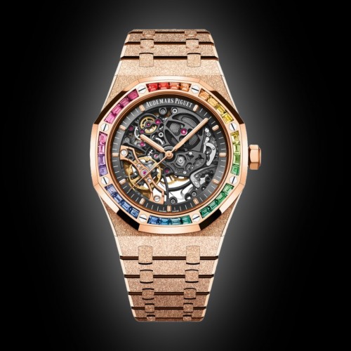 Audemars Piguet Royal Oak Double Wheel Skeleton Frosted