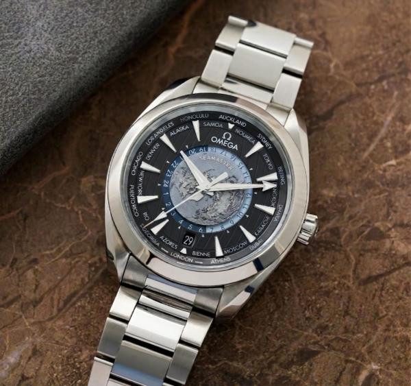 Omeg a Seamaster Aqua Terra World Map