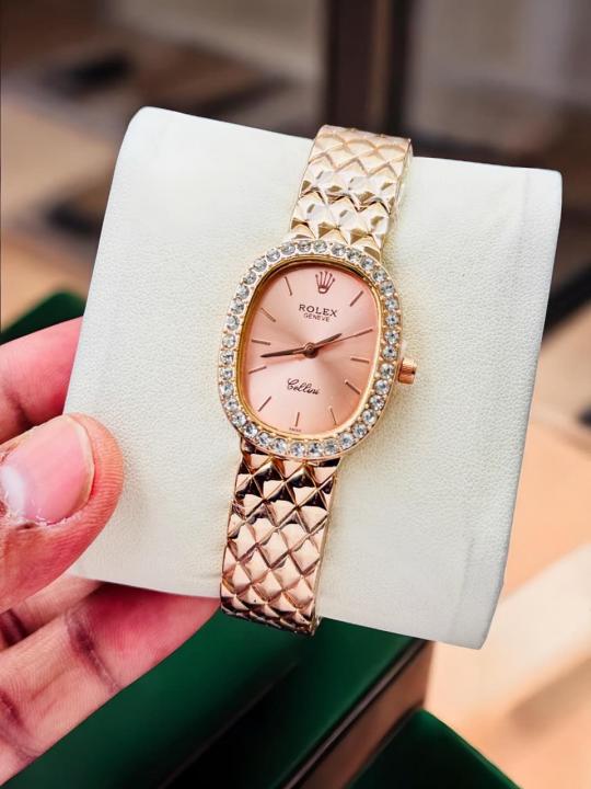 Rolex Celine Diamond Rosegold