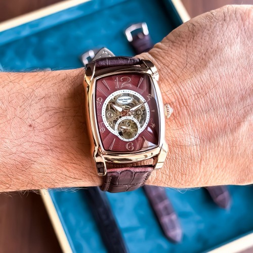 Alternative view of Patek Philippe Automatic Rose Brown