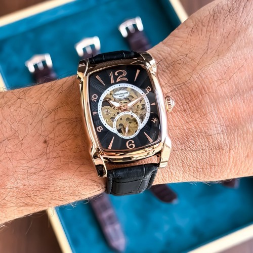 Alternative view of Patek Philippe Automatic Rose Black