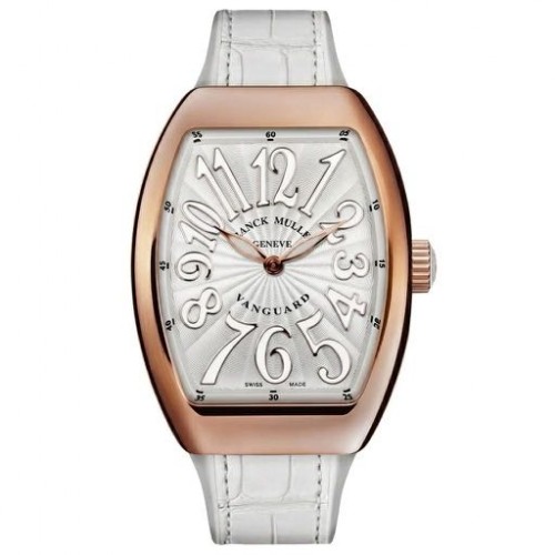 Franck Muller Vanguard Lady White Rose Gold