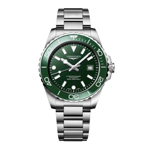 Longines HydroConquest 2026 Silver Green
