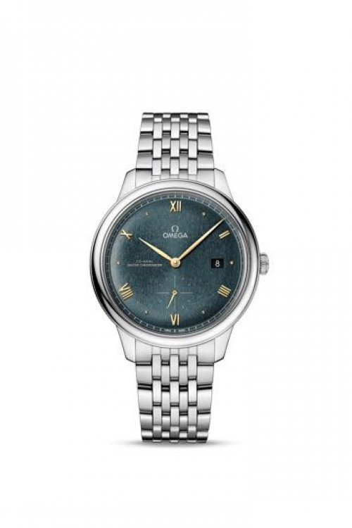 OMEGA De Ville Prestige Silver Green