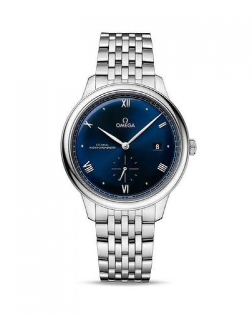 OMEGA De Ville Prestige Silver Blue